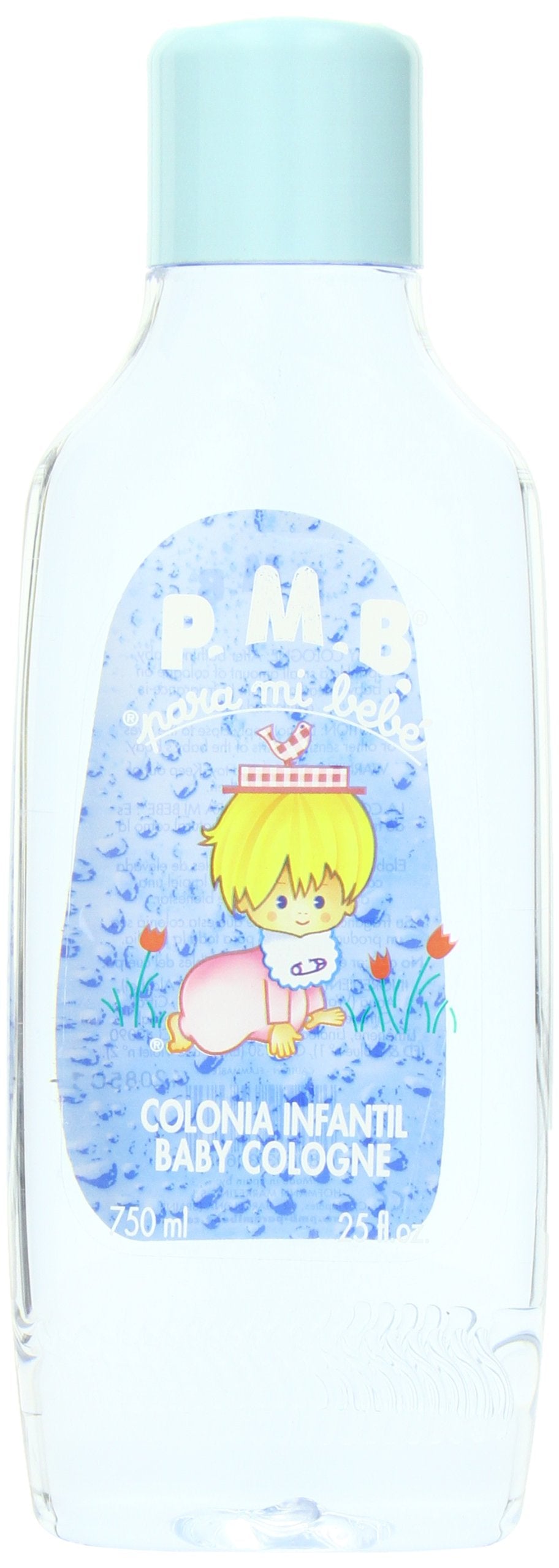 Para Mi Bebe front bottle showing 25 oz size and gentle fragrance benefit
