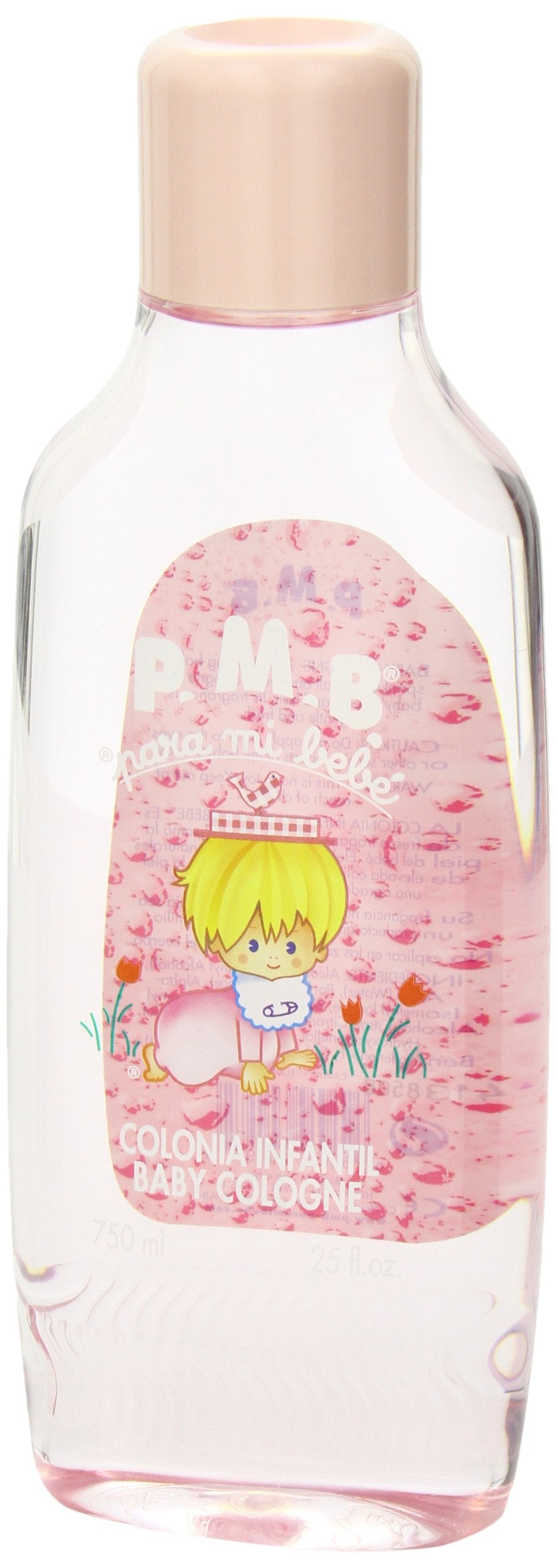 Para Mi Bebe applied to baby hair after bath for a light fragrance