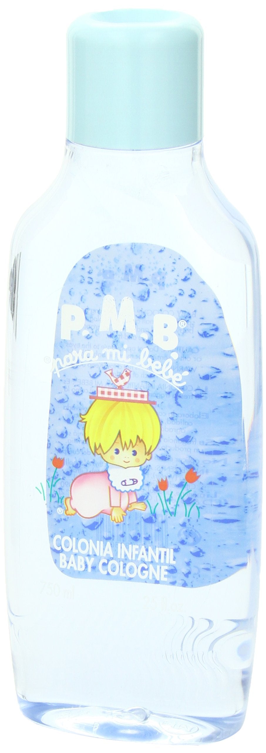 Para Mi Bebe texture splash on hand showing alcohol-free gentle feel benefit