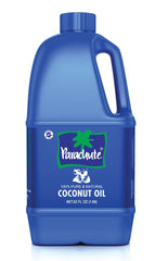Parachute front packaging 63 fl oz jar showing product and benefits