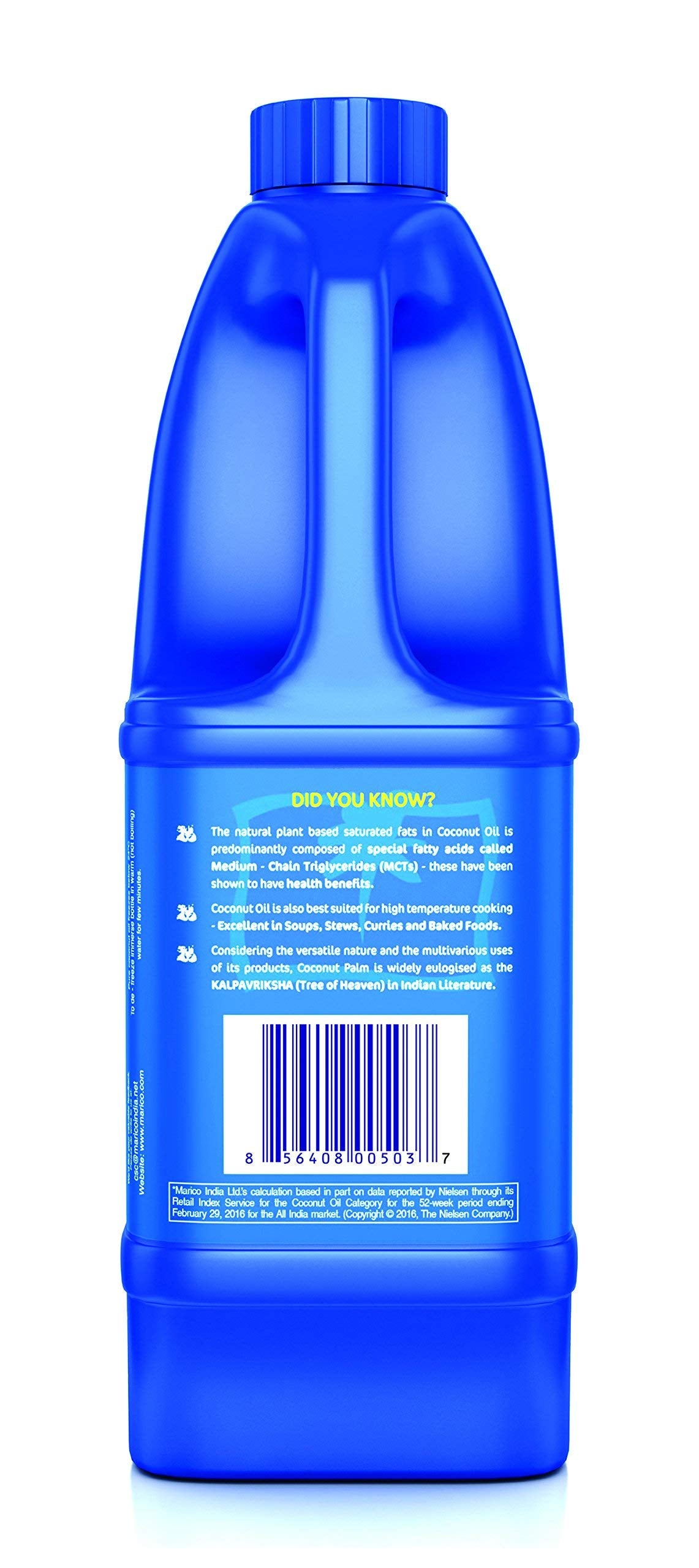 Parachute tamper-proof seal detail showing secure, fresh packaging