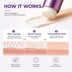 Paradise Emerald FaceLove applying with detachable brush for quick, even coverage