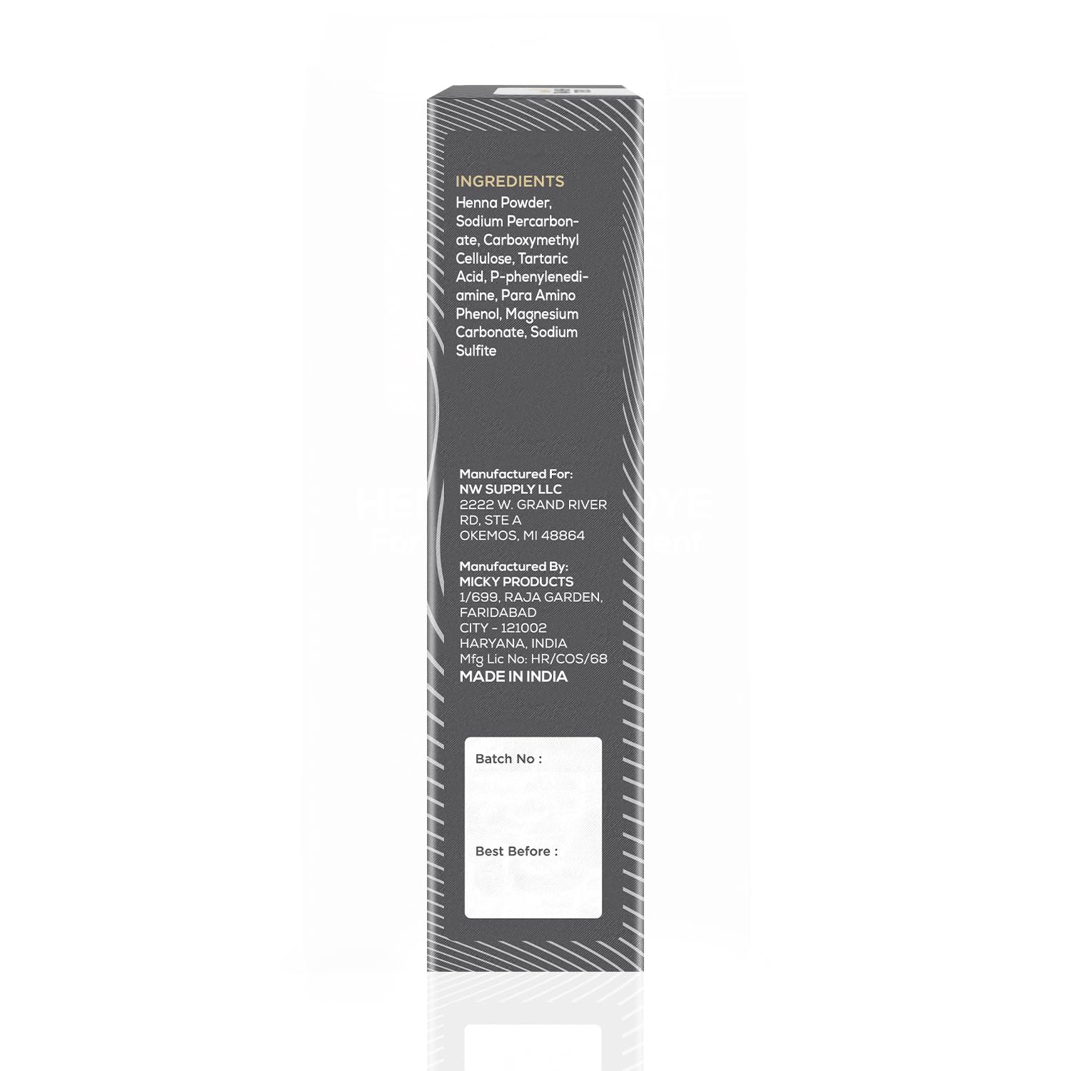 PARALLEL PRODUCTS pouch held in hand showing compact size and travel convenience