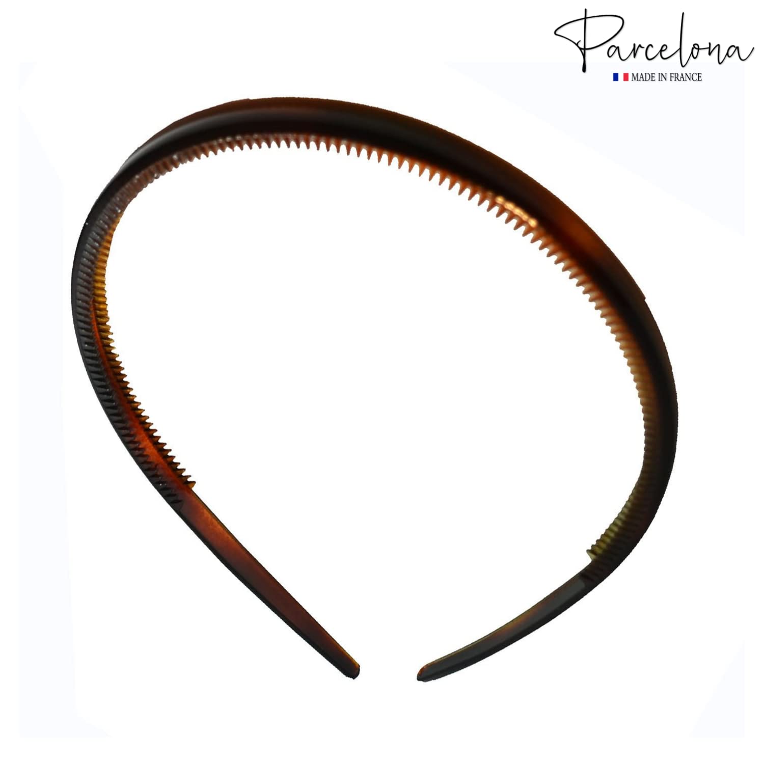 Parcelona edge detail smooth finish showing even edges that prevent hair snagging