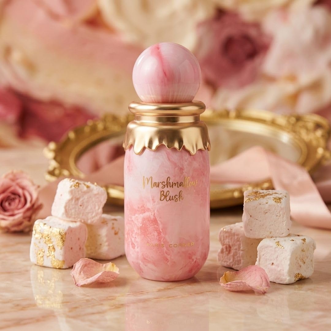 100ml bottle beside a common object showing Paris Corner size and value