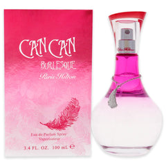 Paris Hilton Can Can Burlesque front bottle showcasing elegant design and display appeal