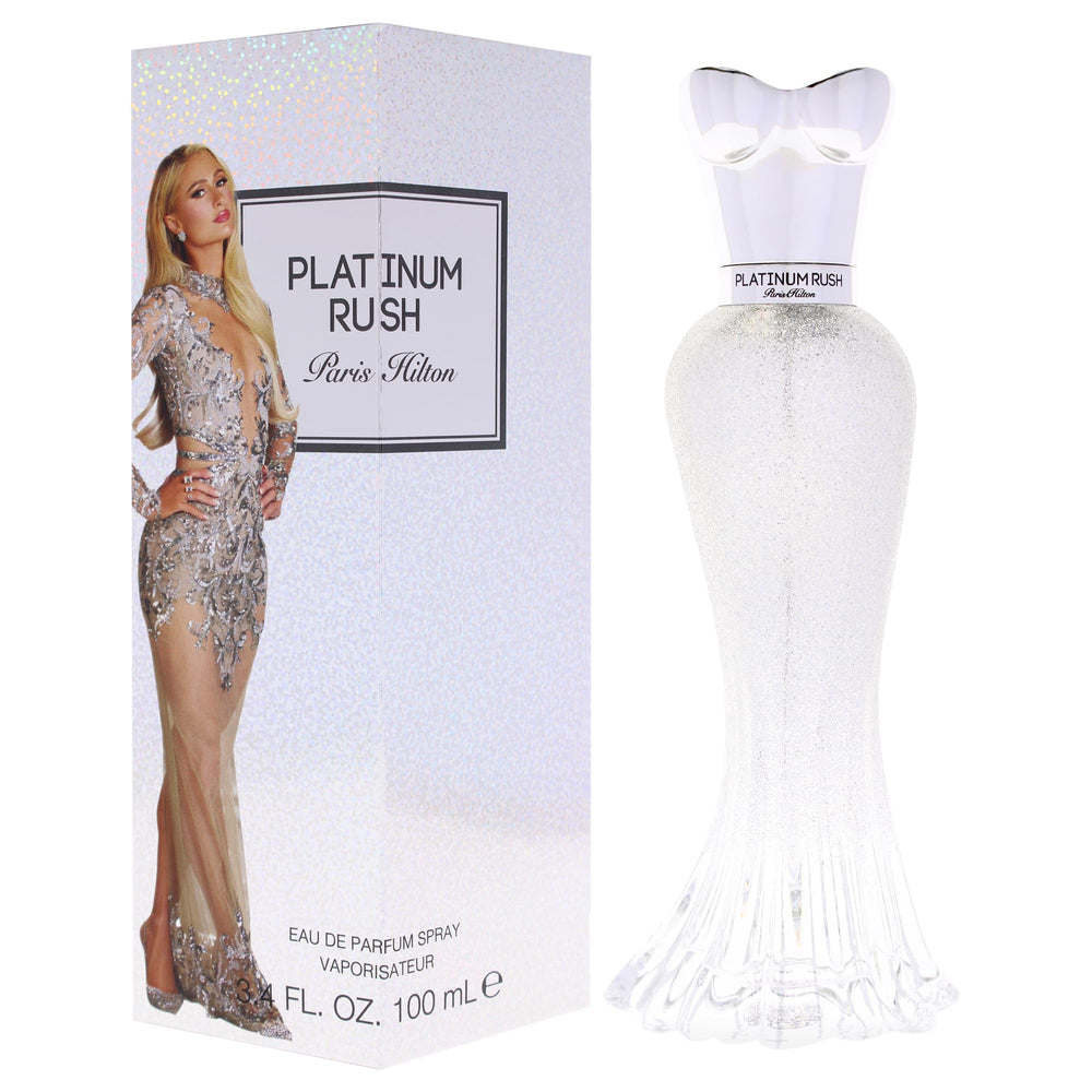 Paris Hilton bottle front view showing elegant design and gift appeal