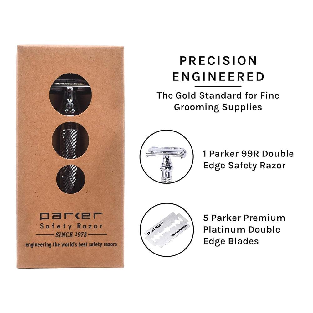 Parker 99R with five Parker blades and packaging ready to use