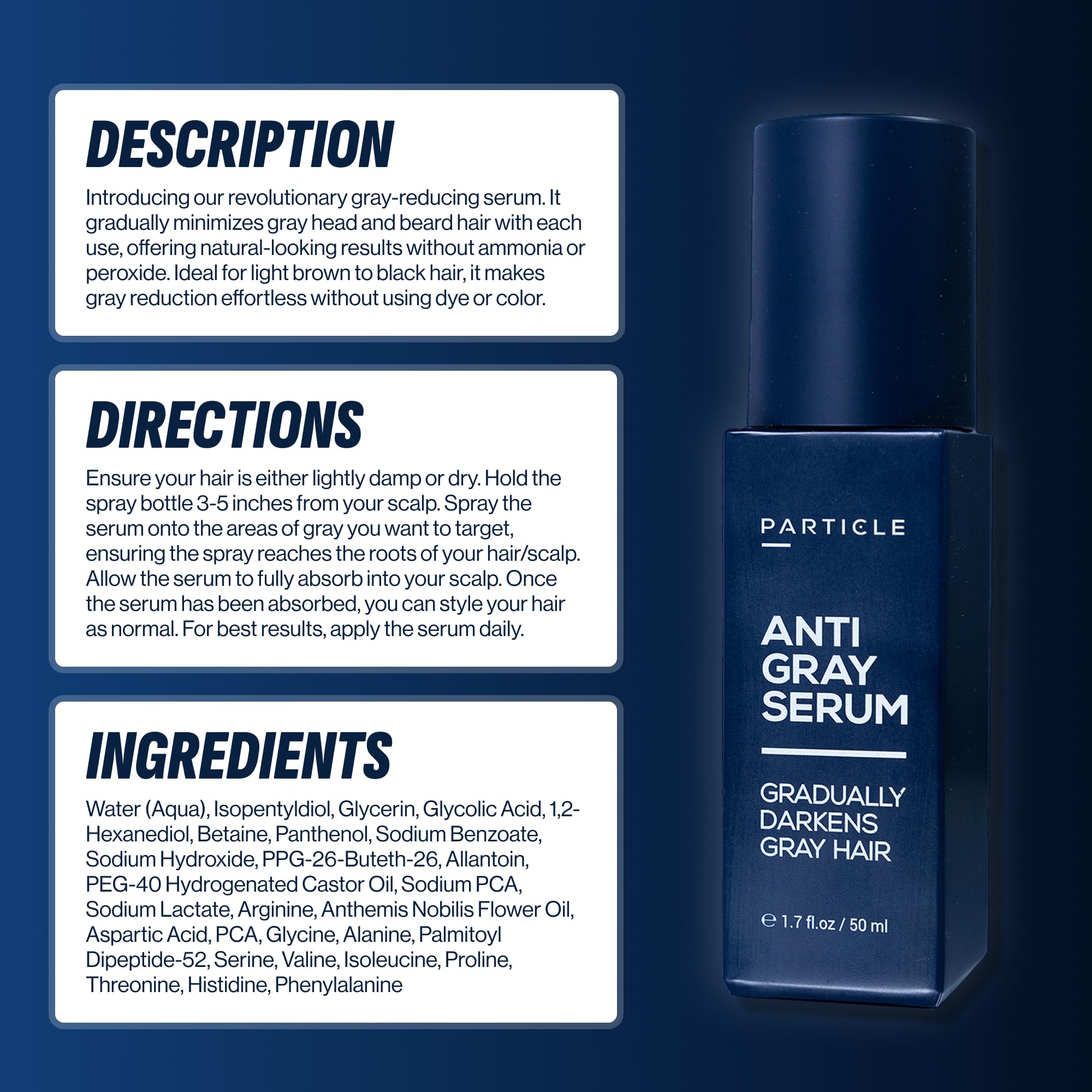 Particle in morning routine setting illustrating easy daily grooming integration