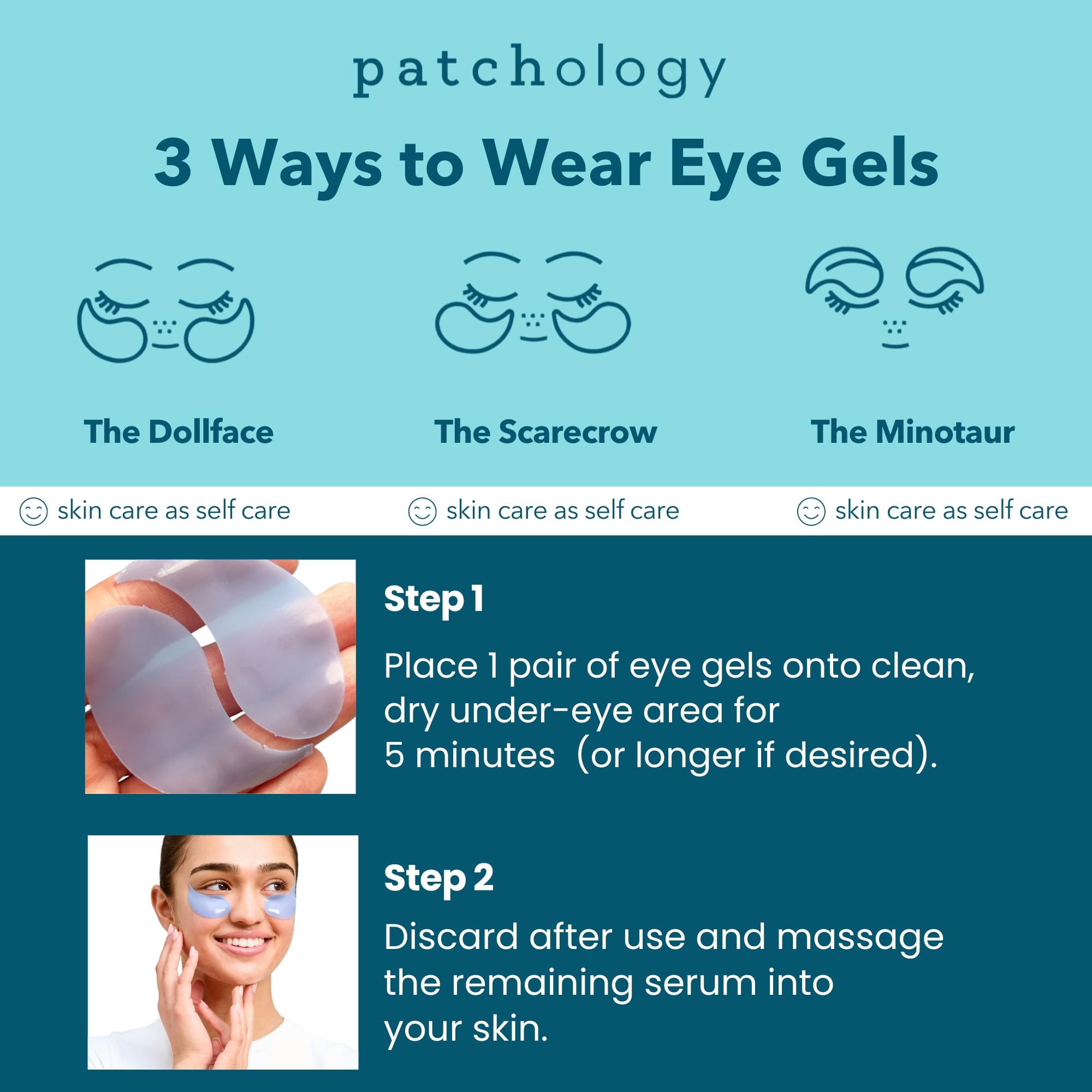 Patchology pack size held in hand showing compact travel-friendly benefit