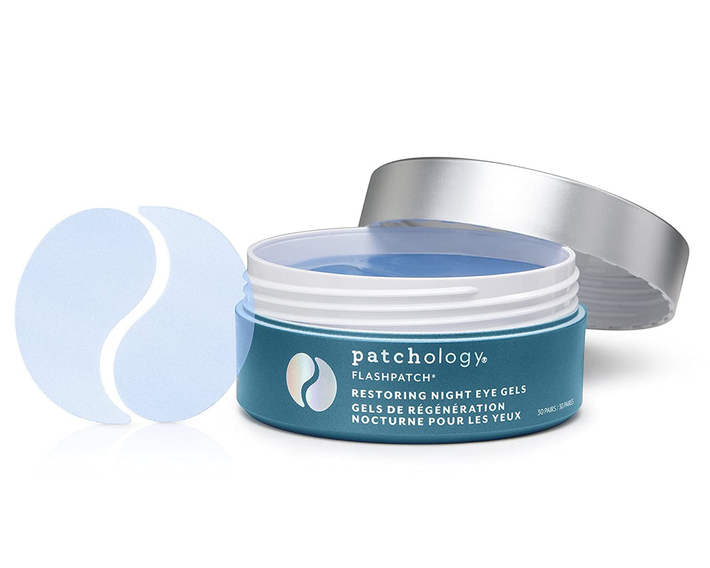 Patchology front packaging showing 30 pairs and benefits