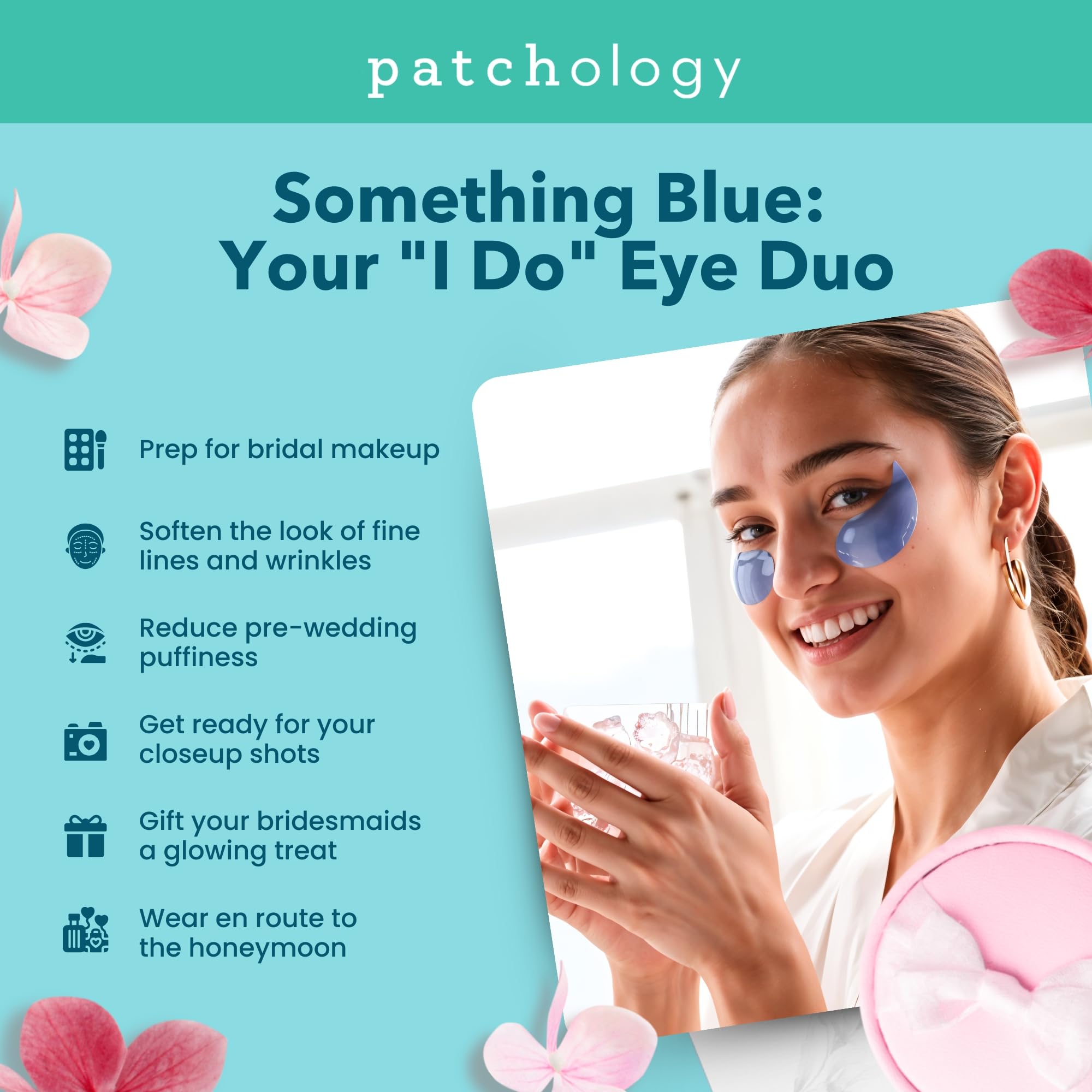 Patchology Serve Chilled close-up hydrogel texture offering cooling de-puffing benefit
