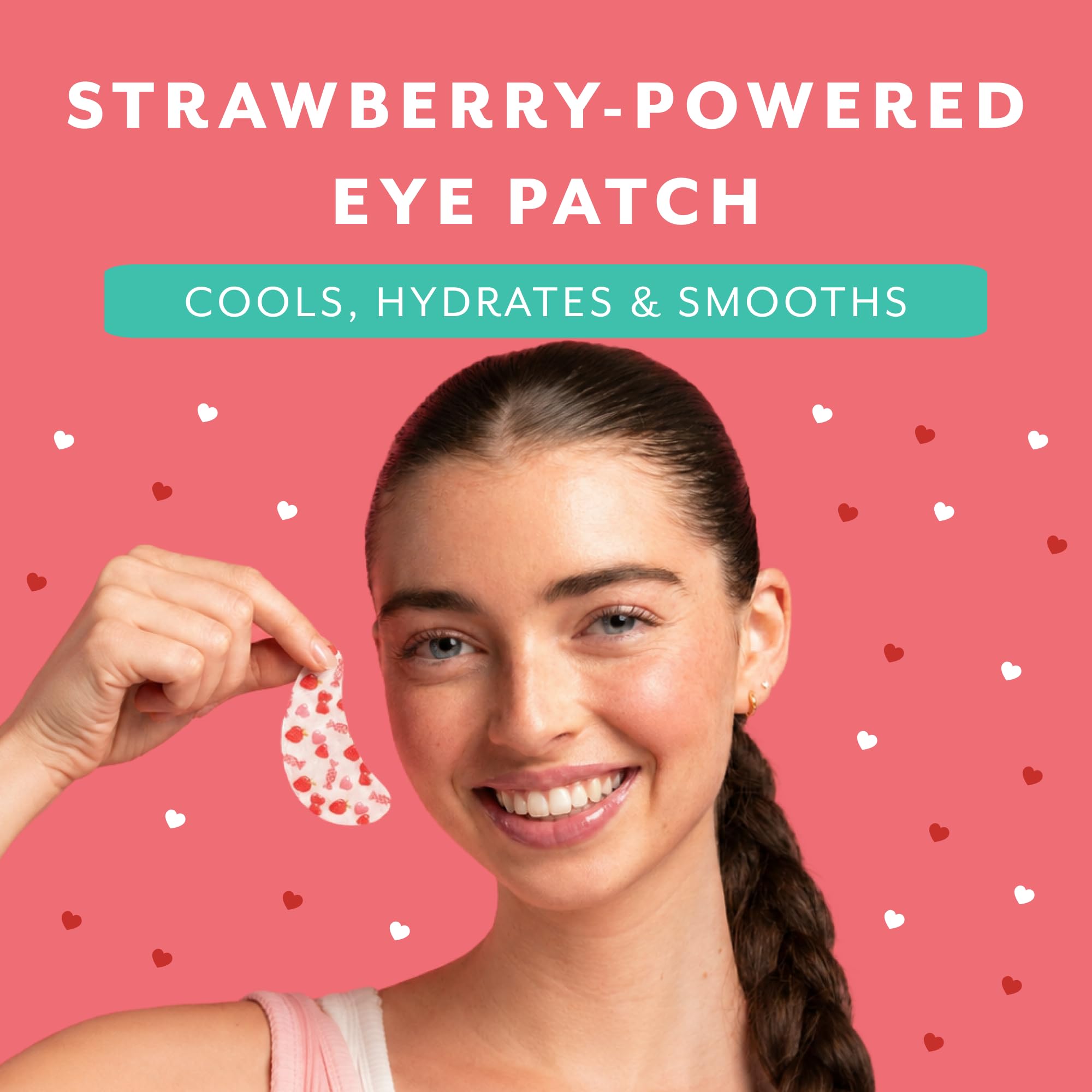 Patchology open pouch with hydrogel patches visible for quick use