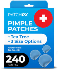 PatchRx front packaging showing 240 patches and convenient bulk supply benefit
