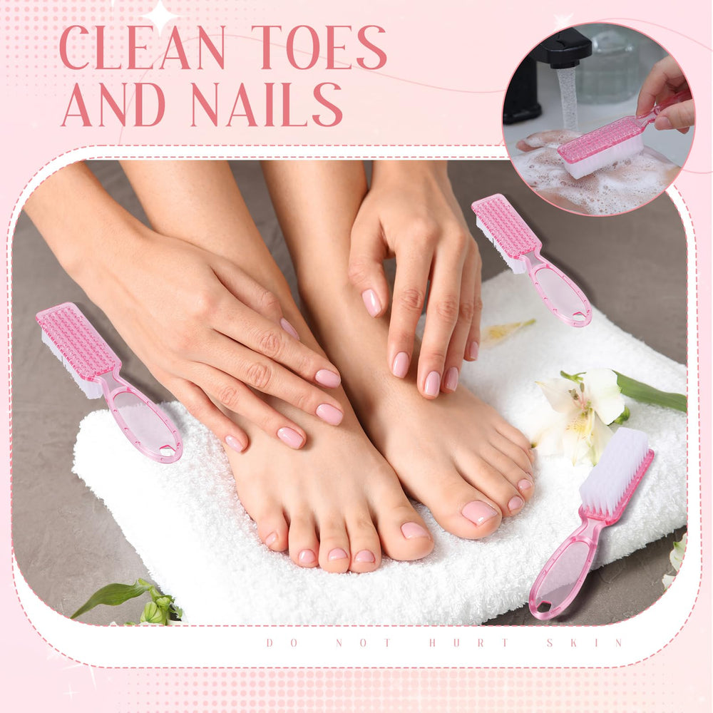 Patelai brush scrubbing kitchen grout showing multi-surface cleaning benefit