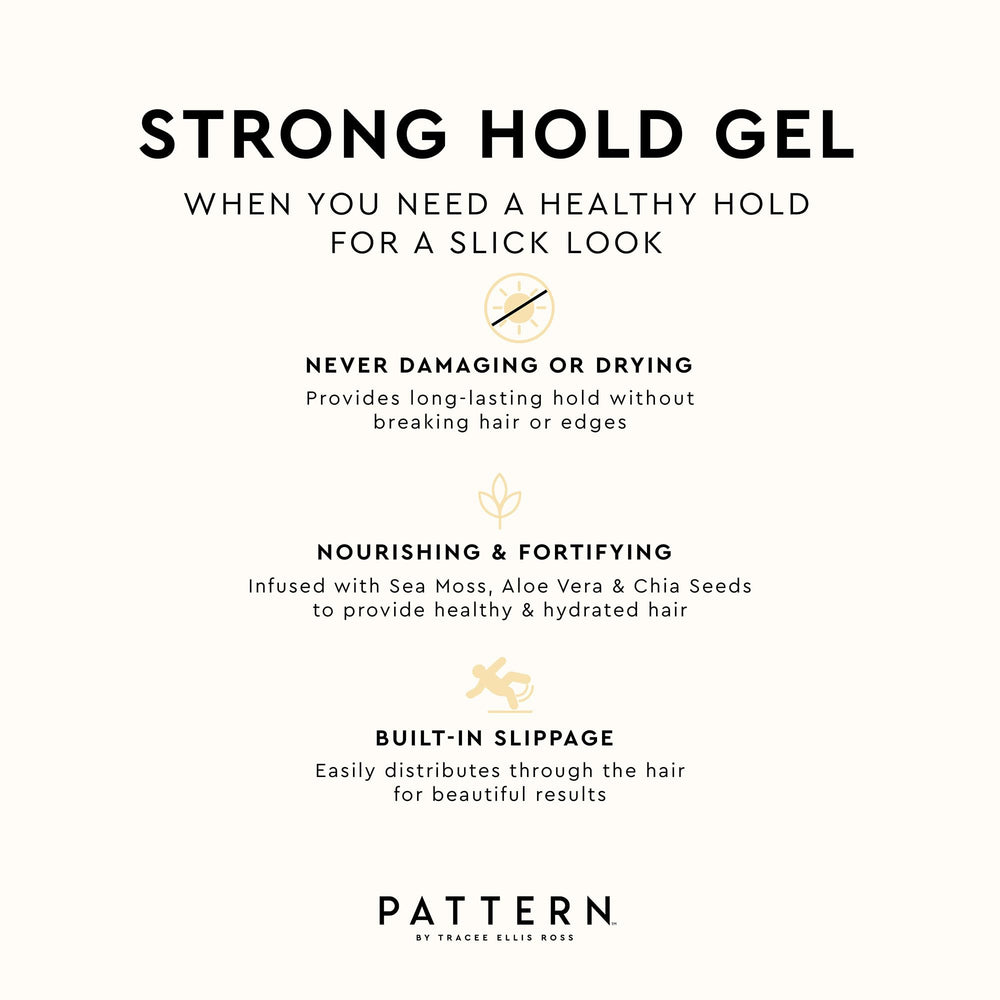 PATTERN product label focusing on ingredients and cruelty-free badge for trust benefit