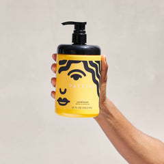 PATTERN illustrated blend of eight oils representing nourishment and moisture delivery to curls