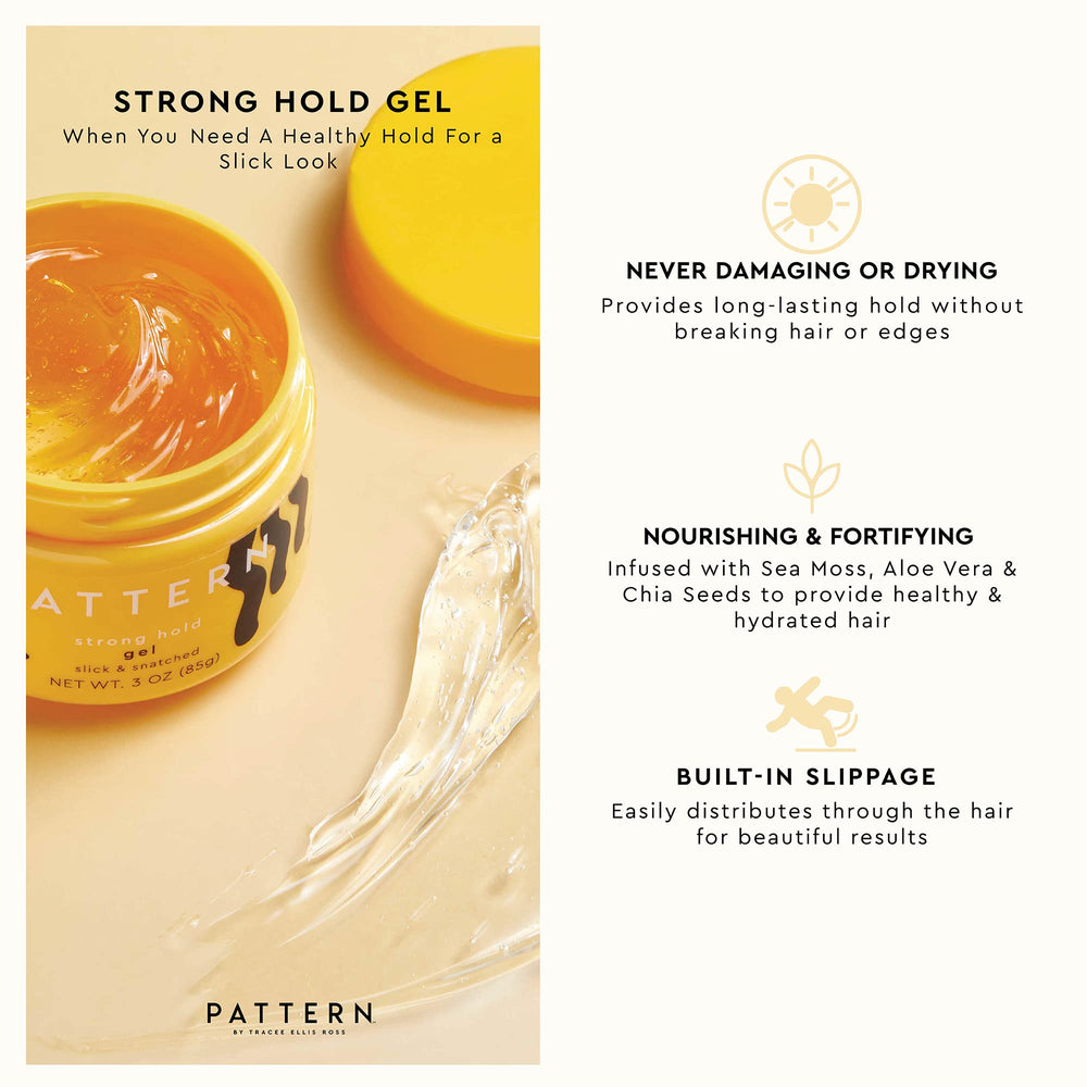 PATTERN gel texture close-up on fingers, showing smooth consistency and easy spread