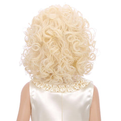 PATTNIUM wig on a child model in playful setting showing lightweight comfortable style