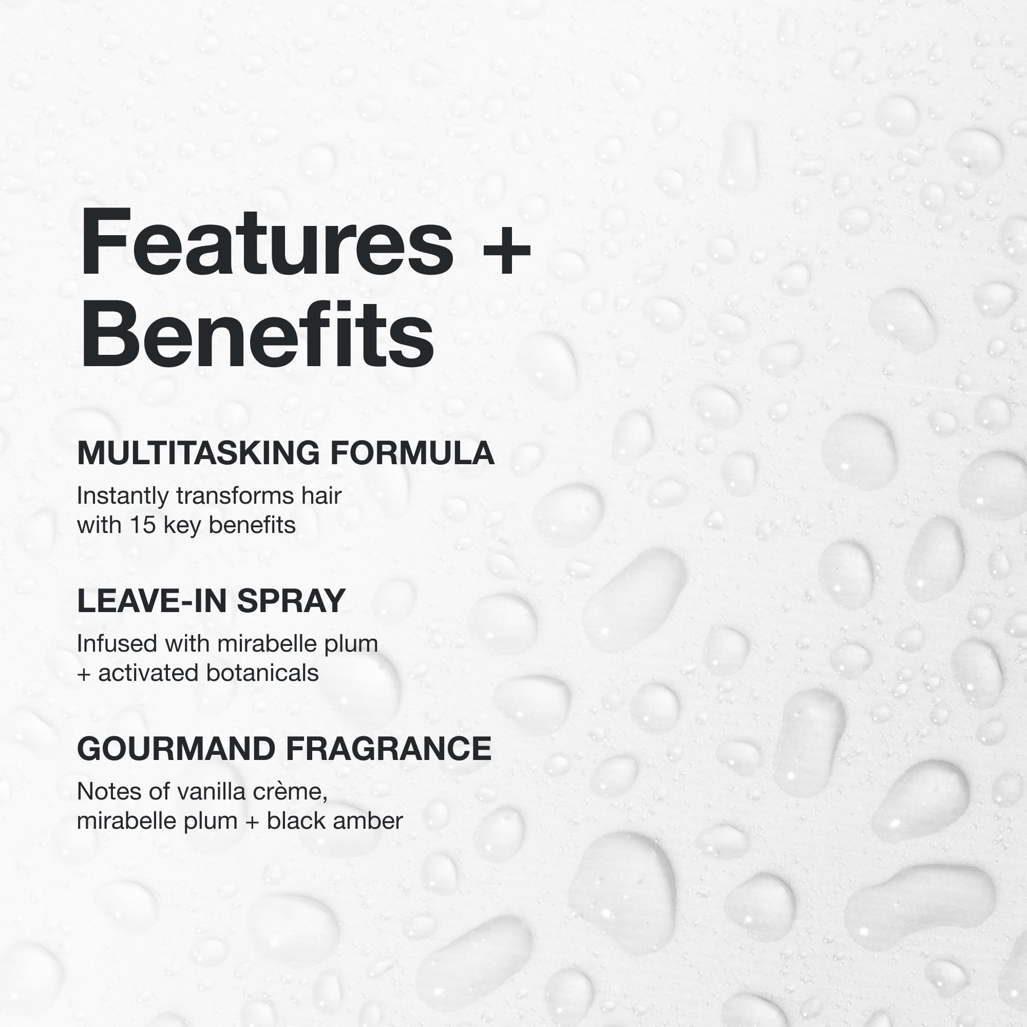 Paul Mitchell back label close-up showing ingredients and usage directions for clarity