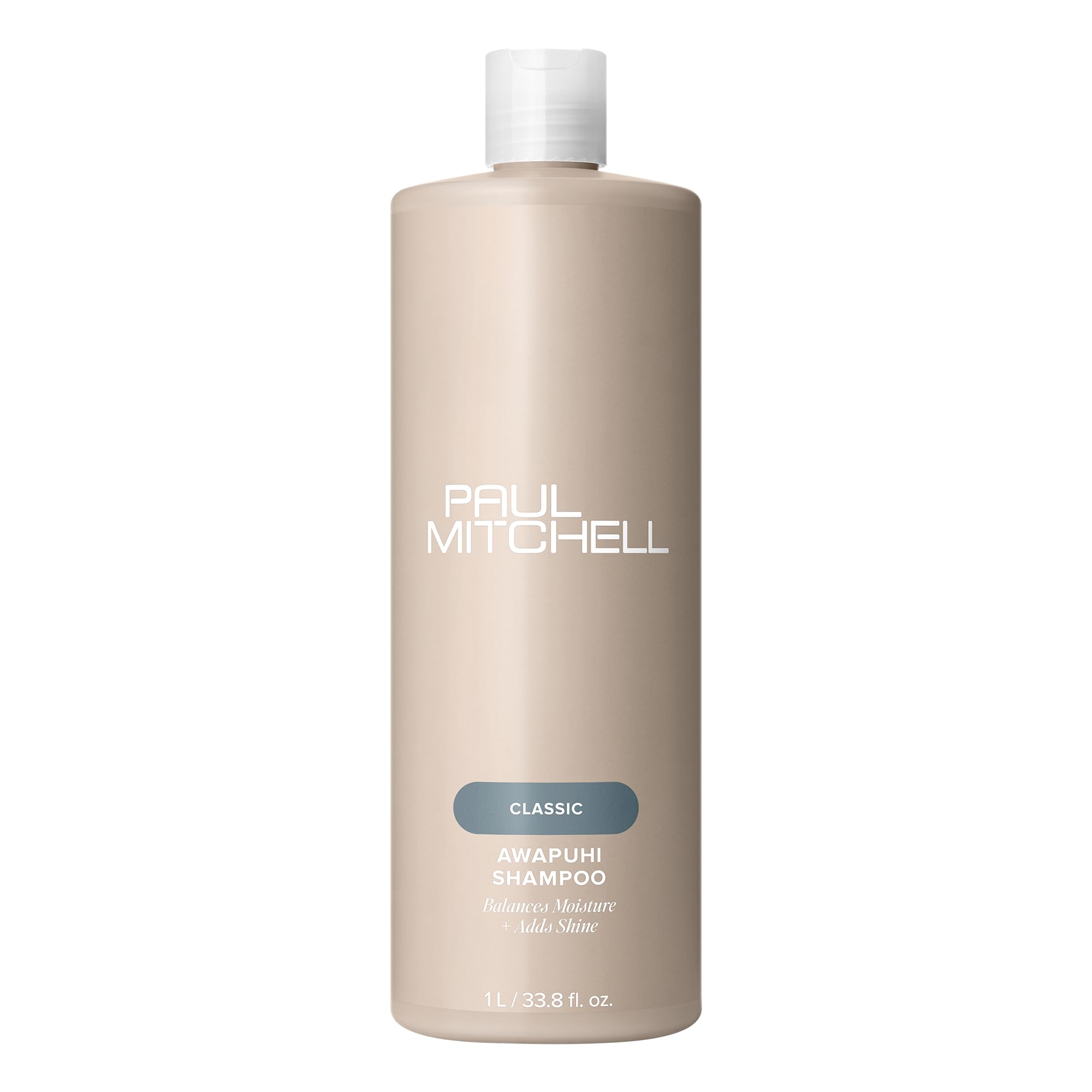 Paul Mitchell front packaging showing bottle and brand for easy identification and trust