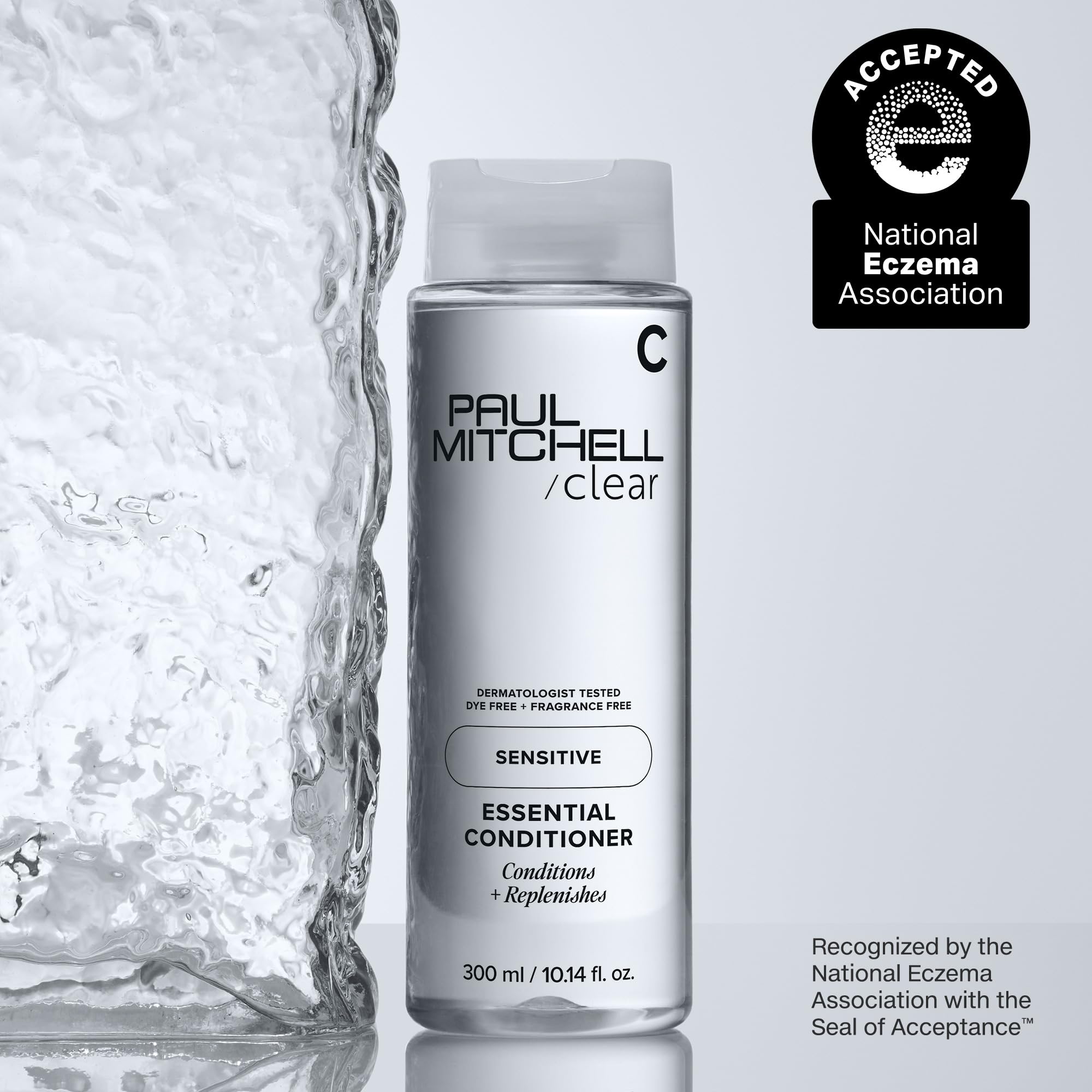 Paul Mitchell back label highlighting simple nine-ingredient list