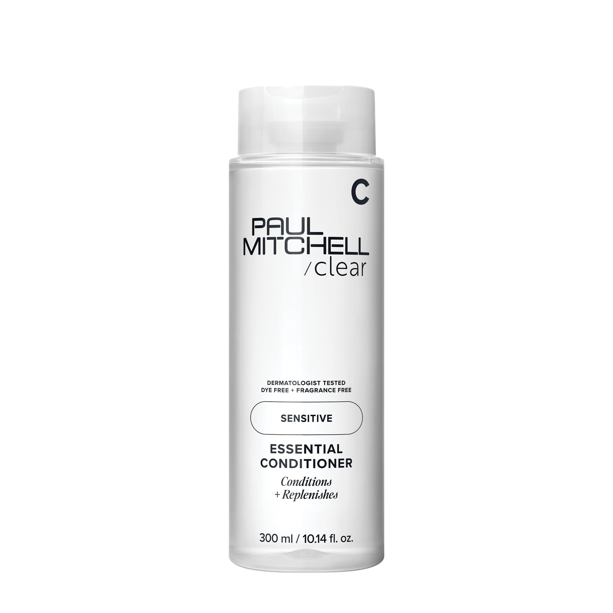 Paul Mitchell front label showing fragrance-free conditioning benefits