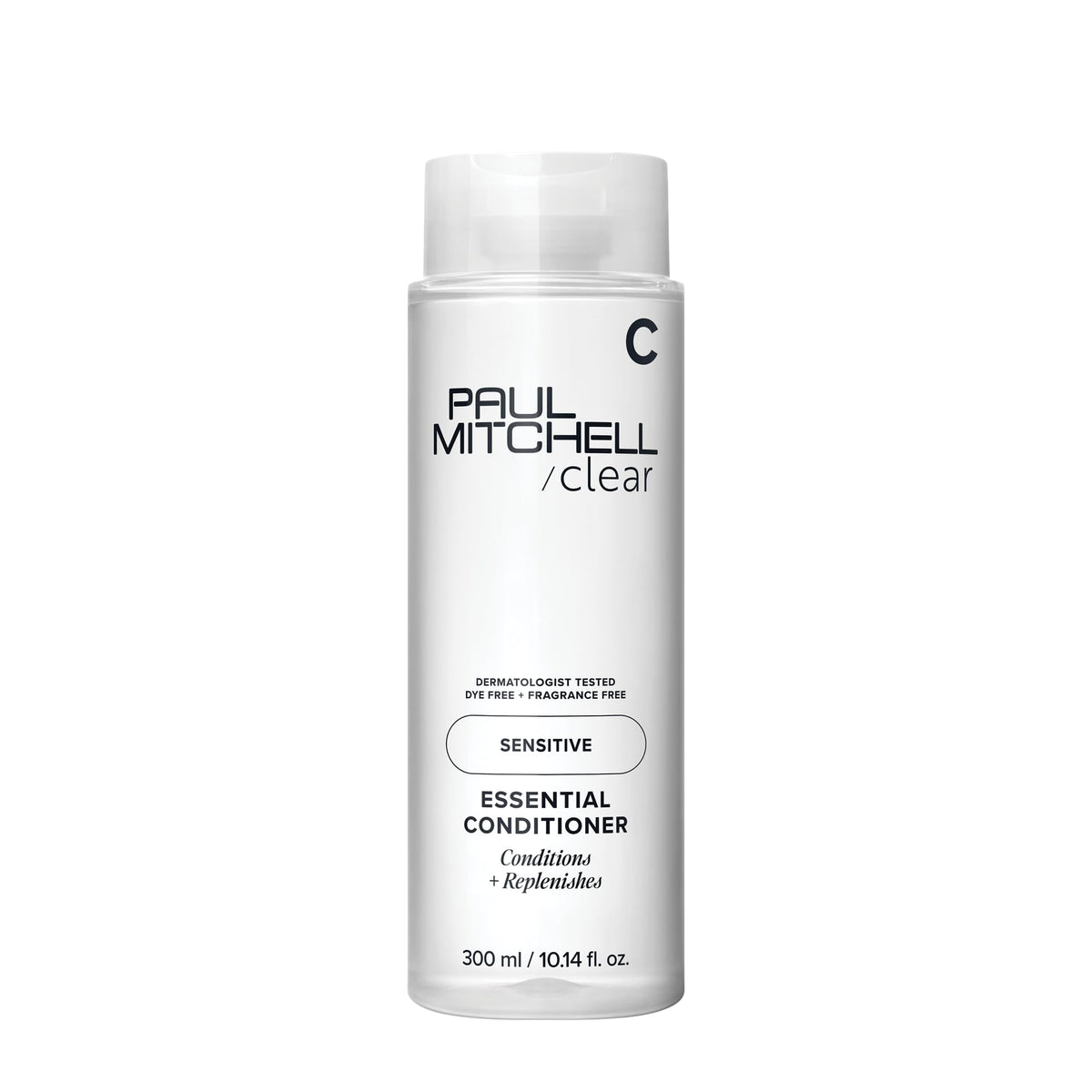 Paul Mitchell front label showing fragrance-free conditioning benefits
