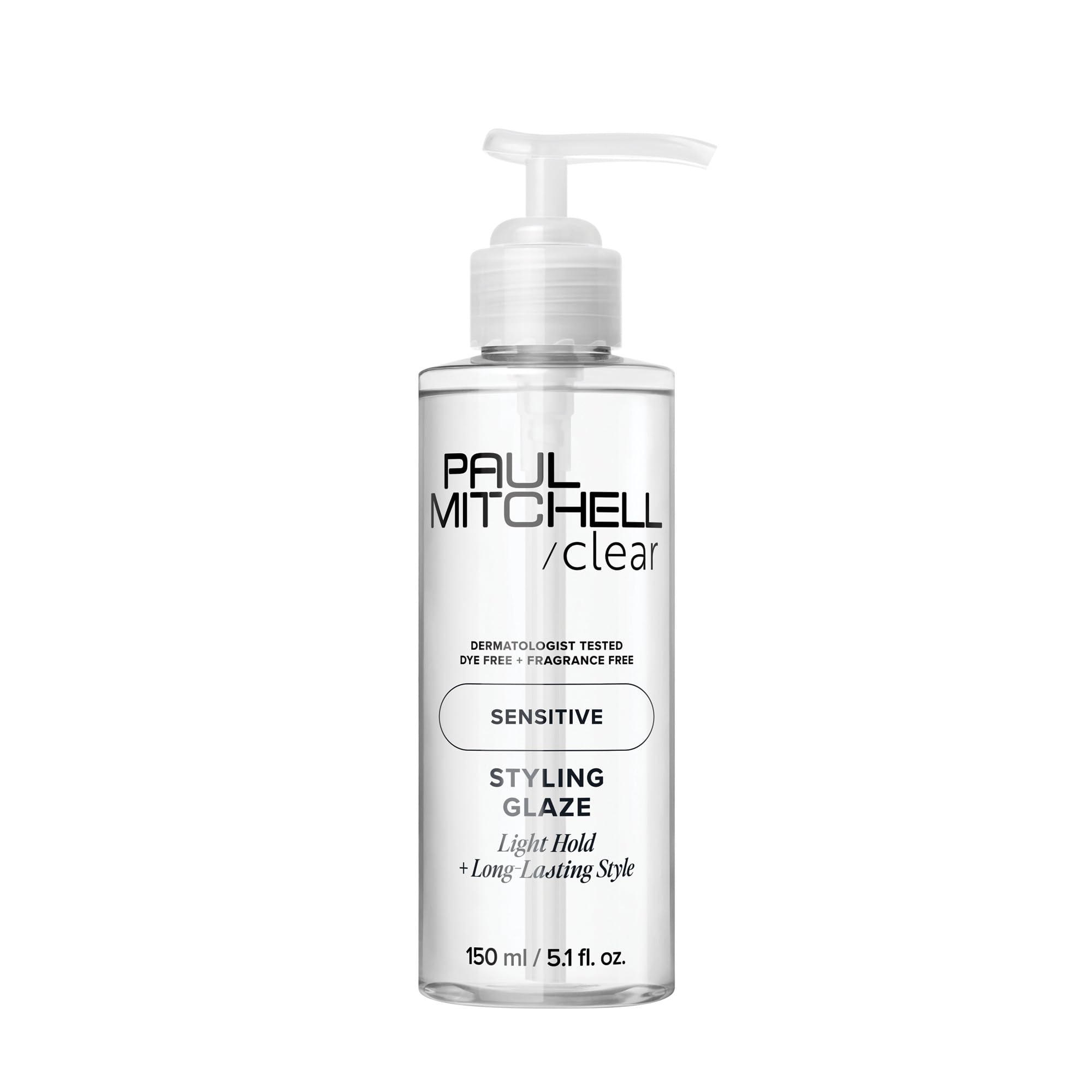 Paul Mitchell Clear Styling Glaze front view showing clean packaging and gentle formula benefits