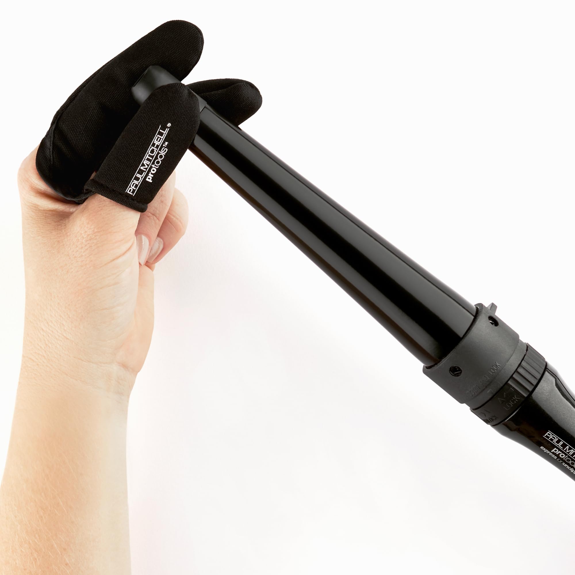 Paul Mitchell control panel and label displaying clear settings for professional use