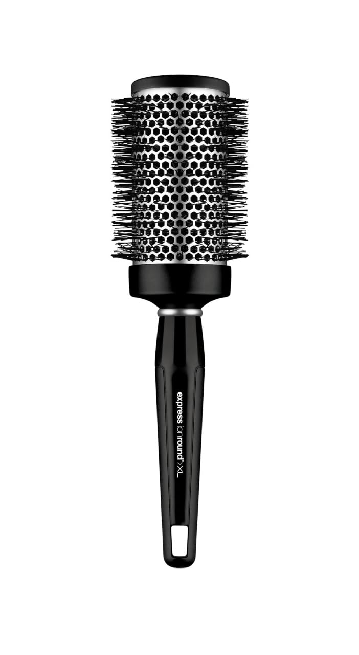 Paul Mitchell X-Large brush front view showing barrel and handle, speeds drying