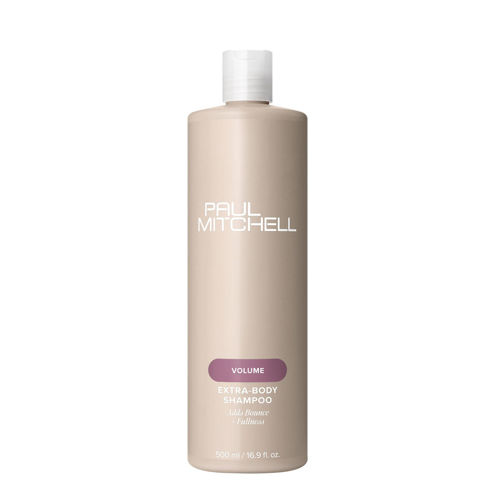 Paul Mitchell front bottle showing label and size, highlights professional volume