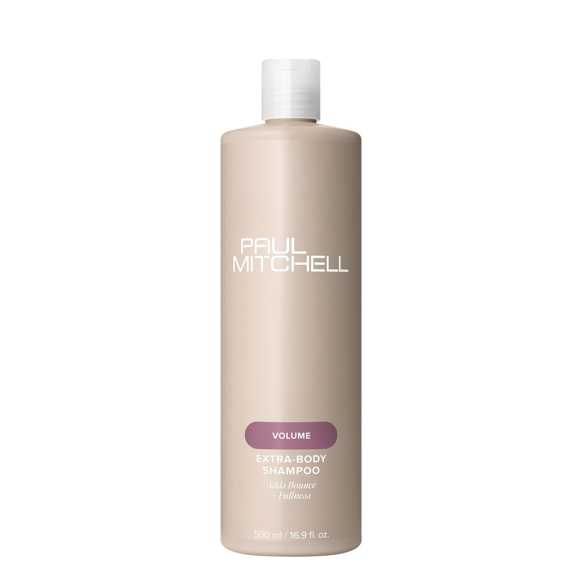 Paul Mitchell front bottle showing label and size, highlights professional volume