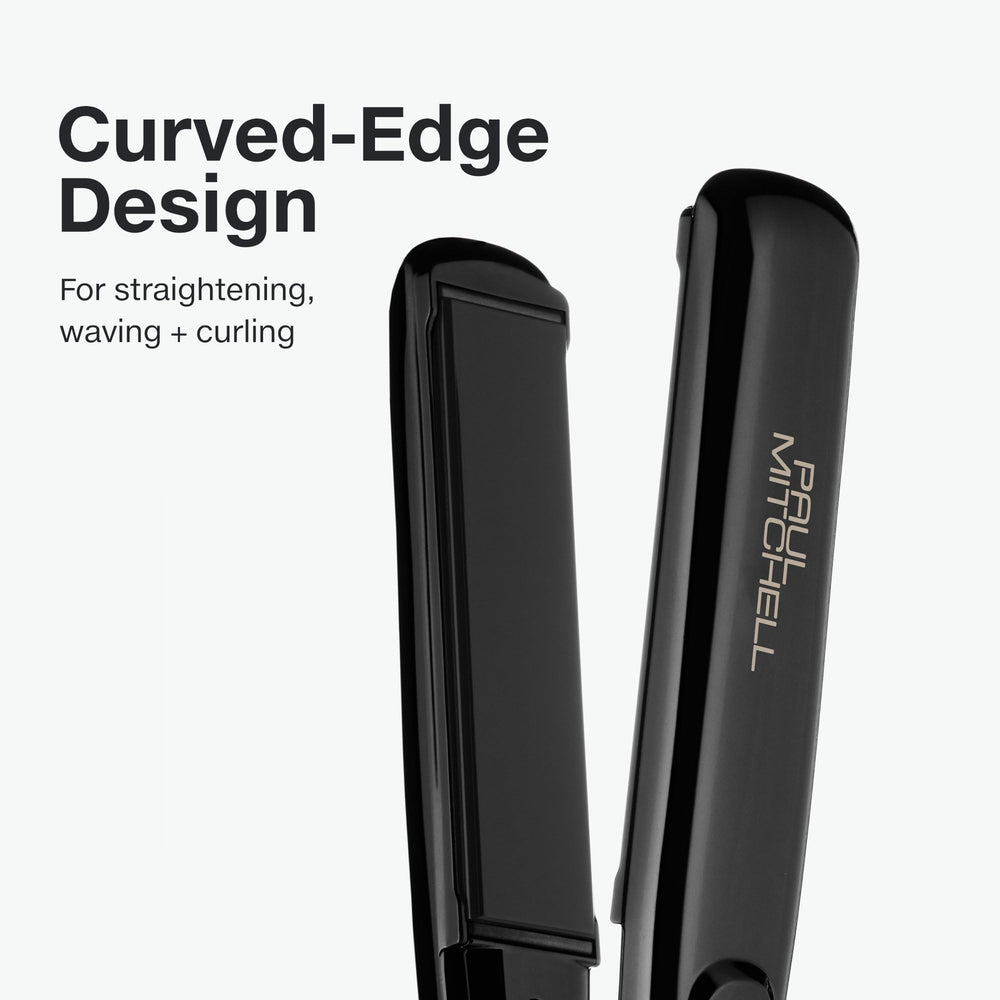 Paul Mitchell digital display detail showing adjustable temperature for precise styling