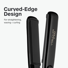 Paul Mitchell digital display detail showing adjustable temperature for precise styling