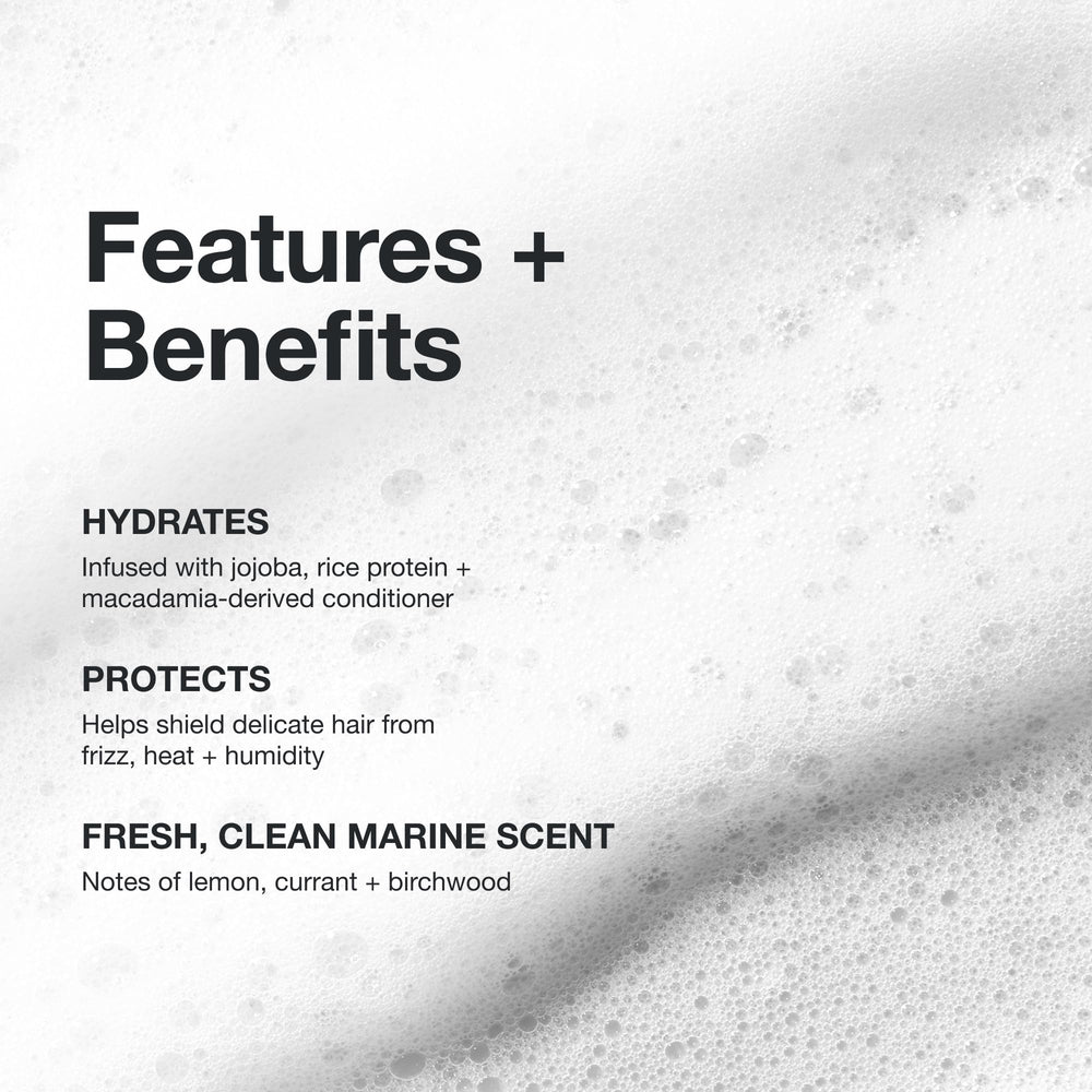 Paul Mitchell foam texture close-up highlighting lightweight, creamy hydration