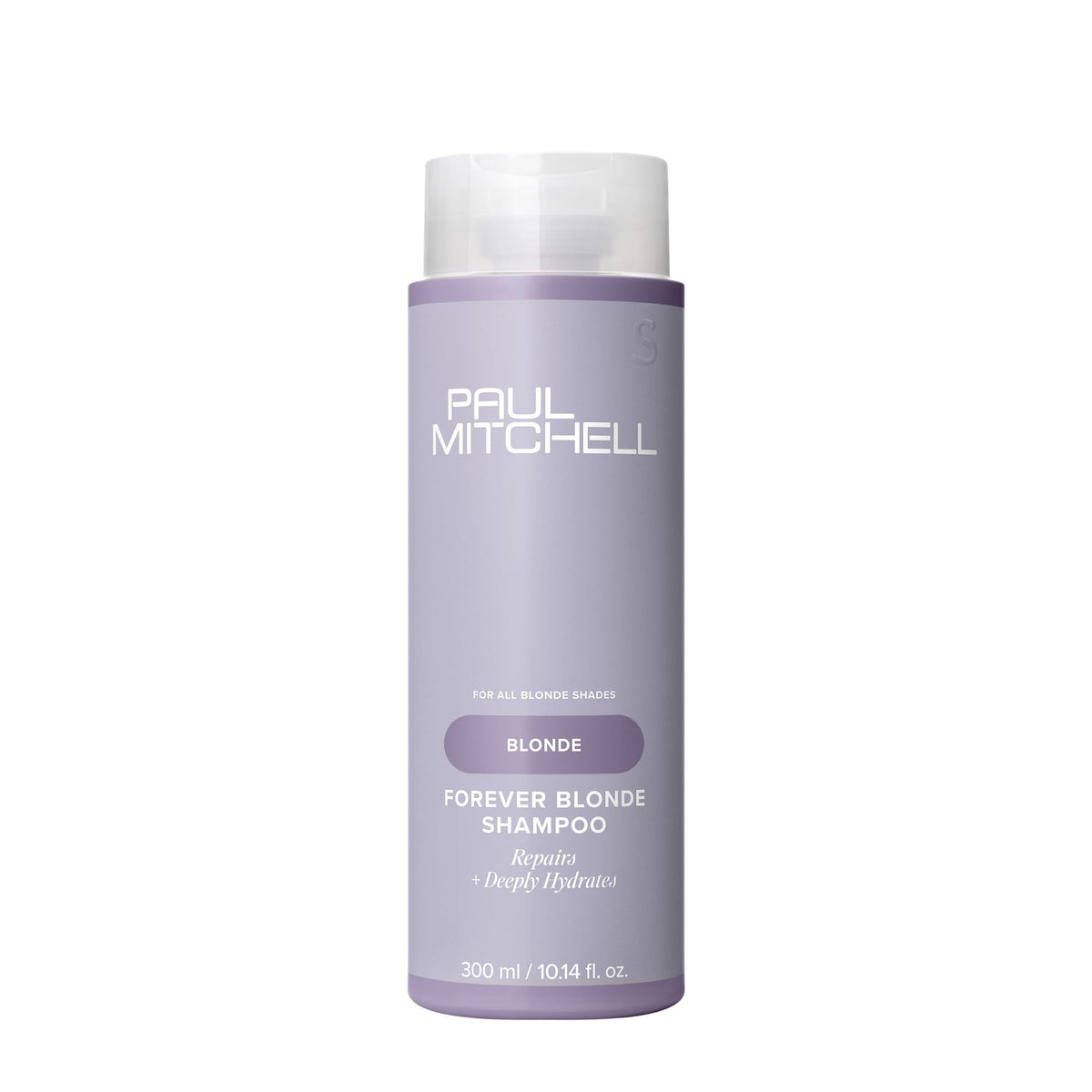 Paul Mitchell front bottle view showing label and benefits