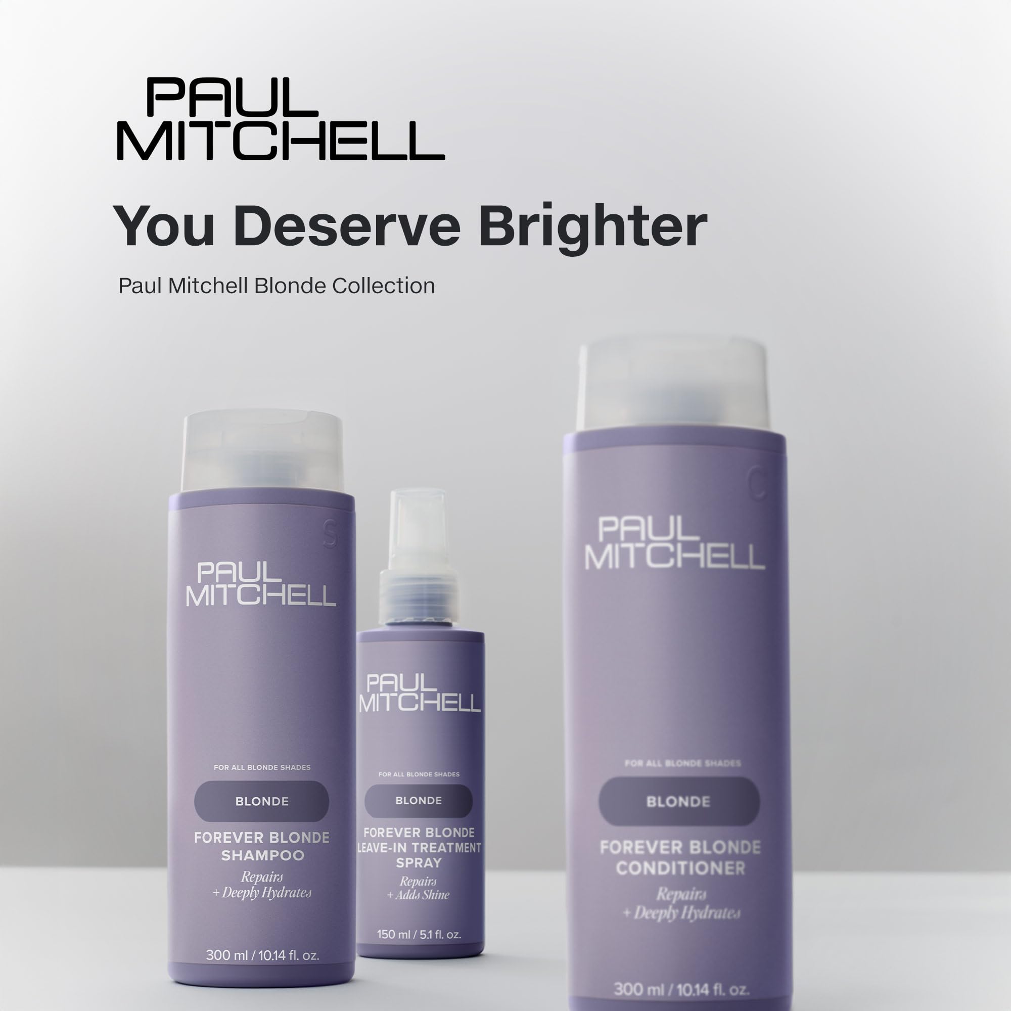 Paul Mitchell shampoo on bathroom shelf evoking fresh routine