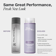 Paul Mitchell bottle label close-up highlighting product details