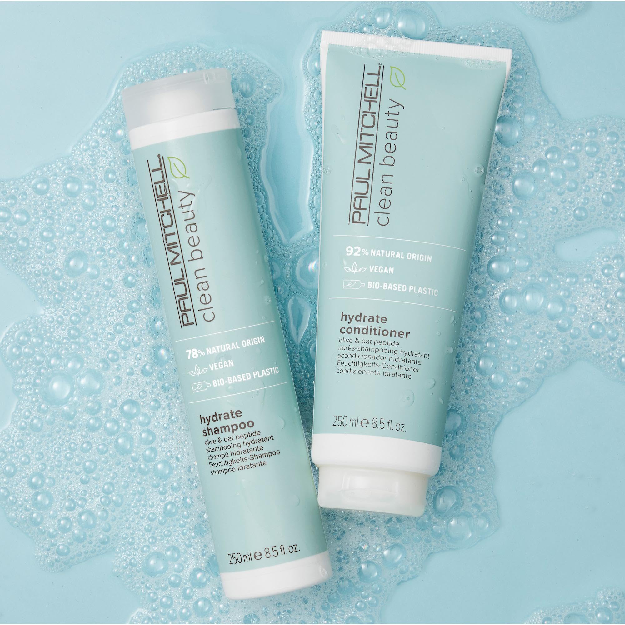 Paul Mitchell creamy conditioner texture close-up showing rich hydration