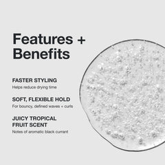 Paul Mitchell serum texture on fingers showing lightweight spread