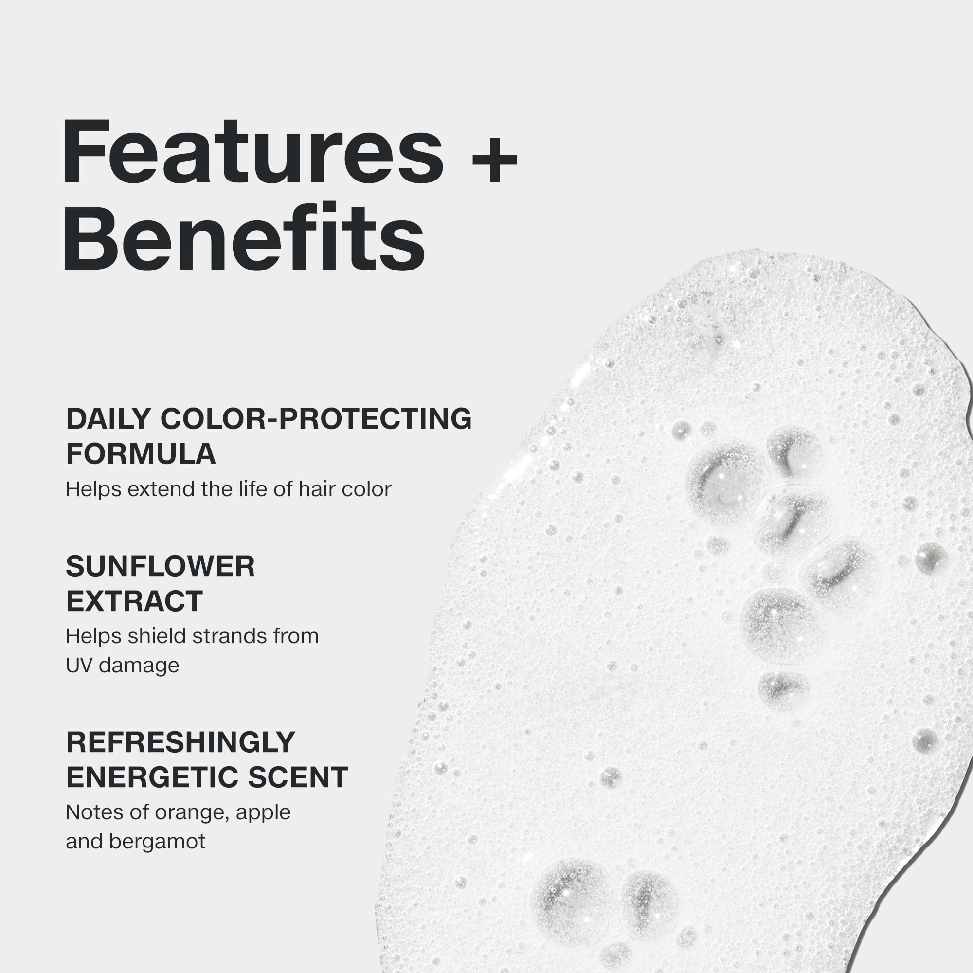 Paul Mitchell pump dispensing shampoo foam for easy daily application