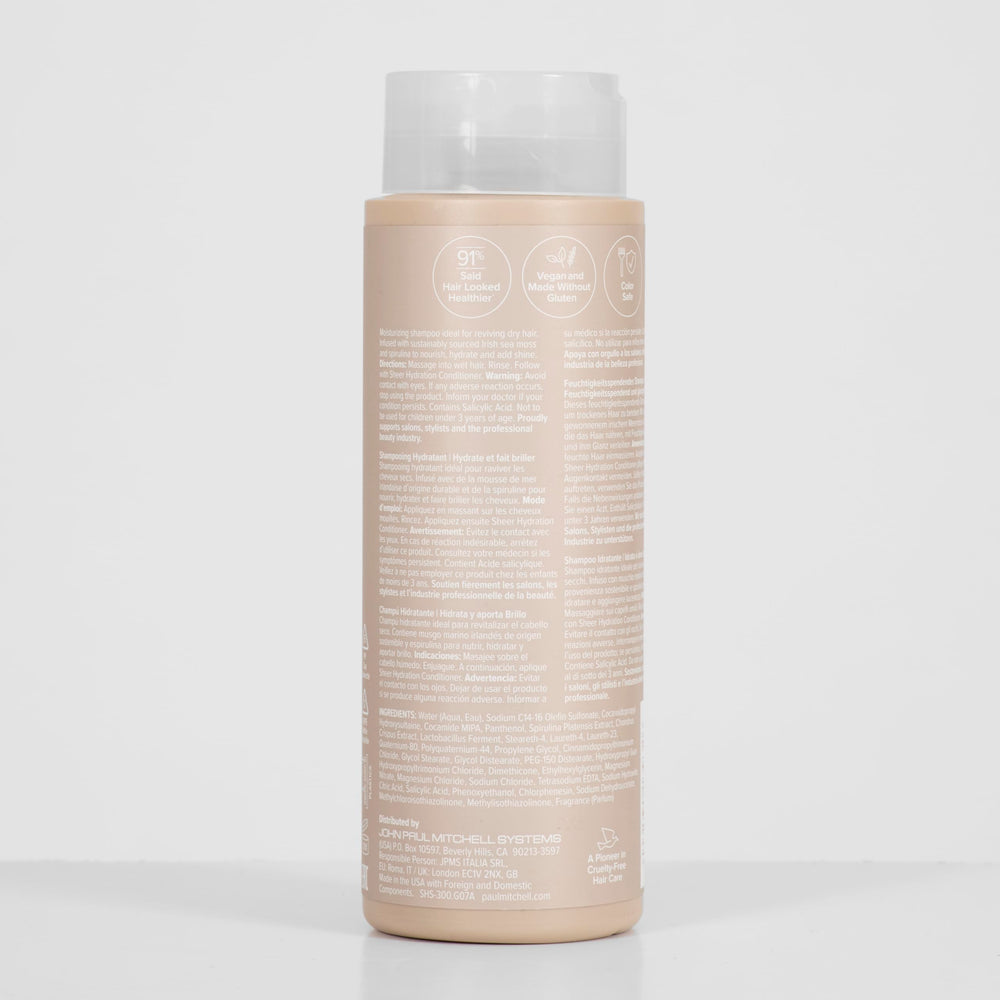 Paul Mitchell bottle in salon setting illustrating professional-quality results