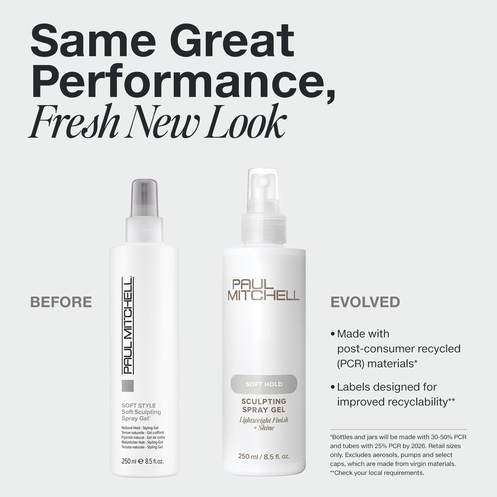Paul Mitchell spray action misting evenly for easy application