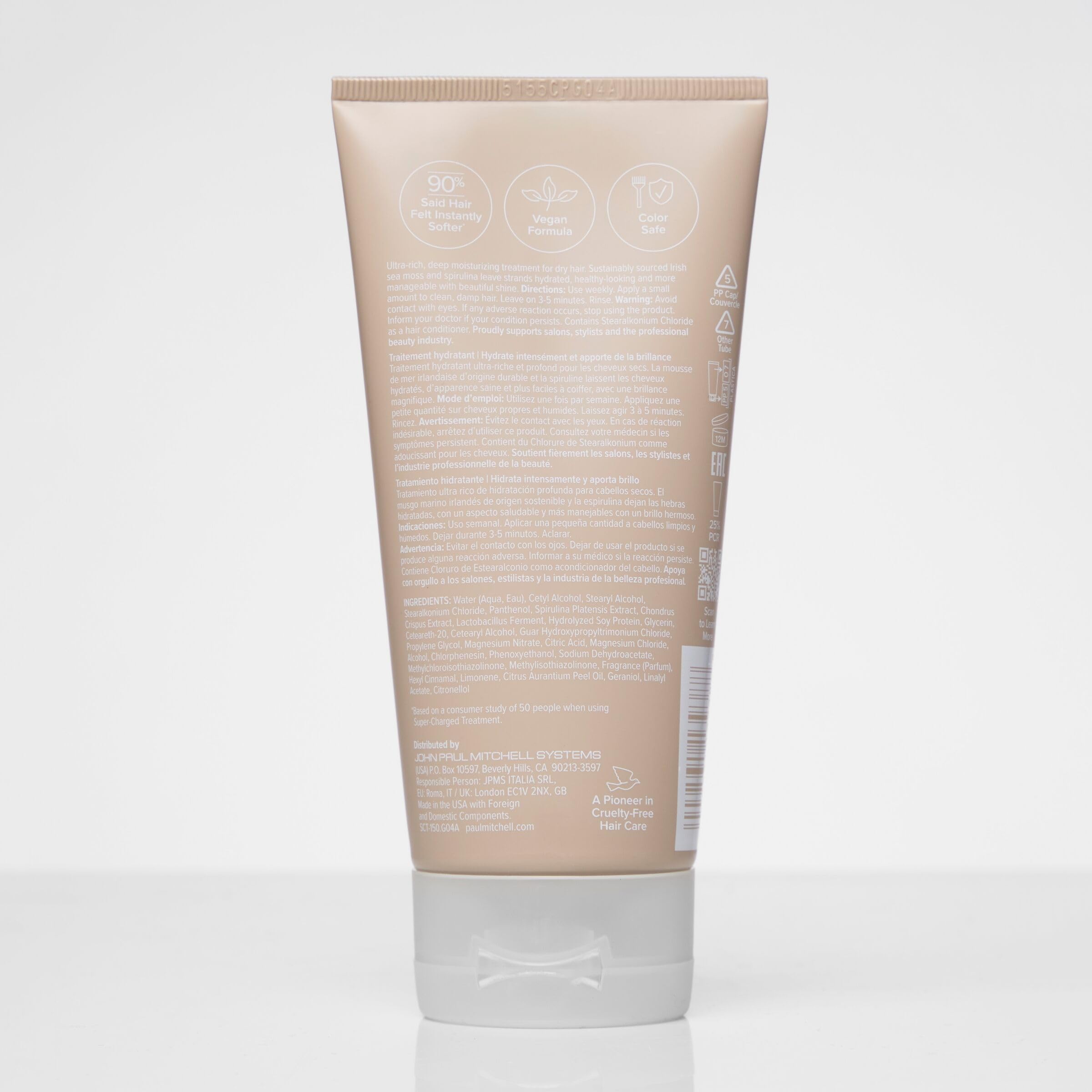 Paul Mitchell jar on bathroom shelf in lifestyle setting promoting routine weekly care