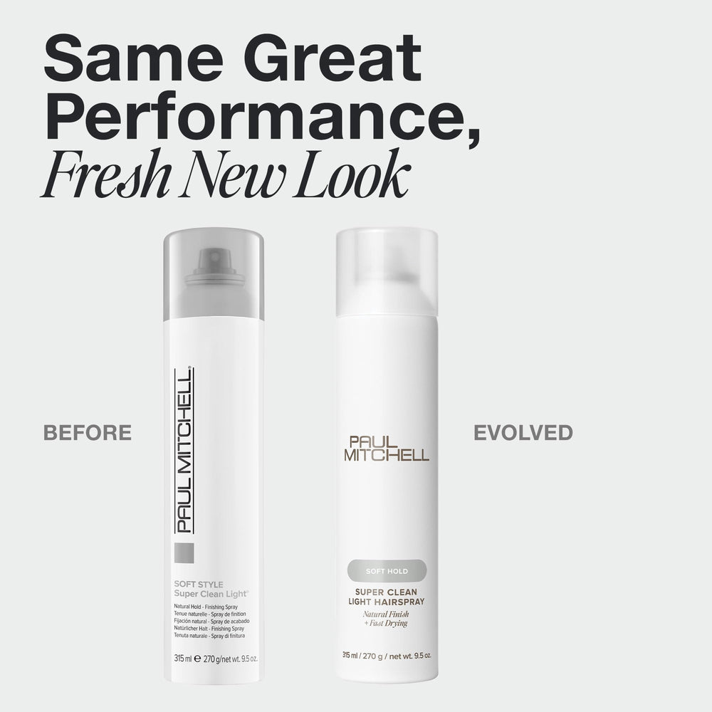 Paul Mitchell fine mist close-up demonstrating even coverage and quick dry benefit