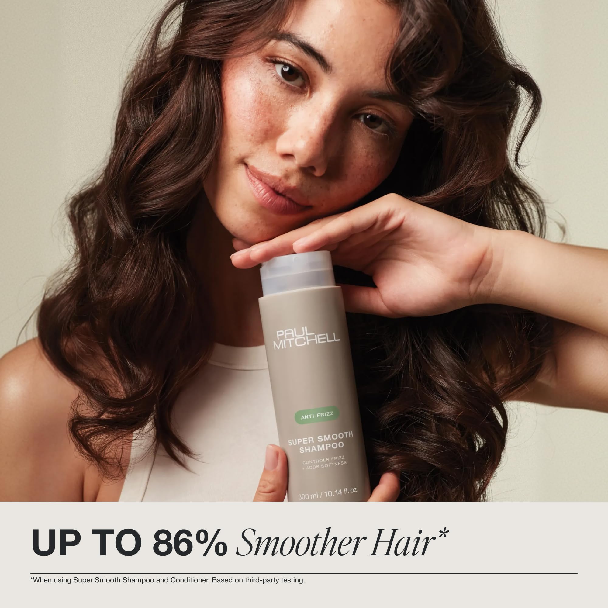 Paul Mitchell shampoo lather close-up showing smooth texture and gentle cleanse