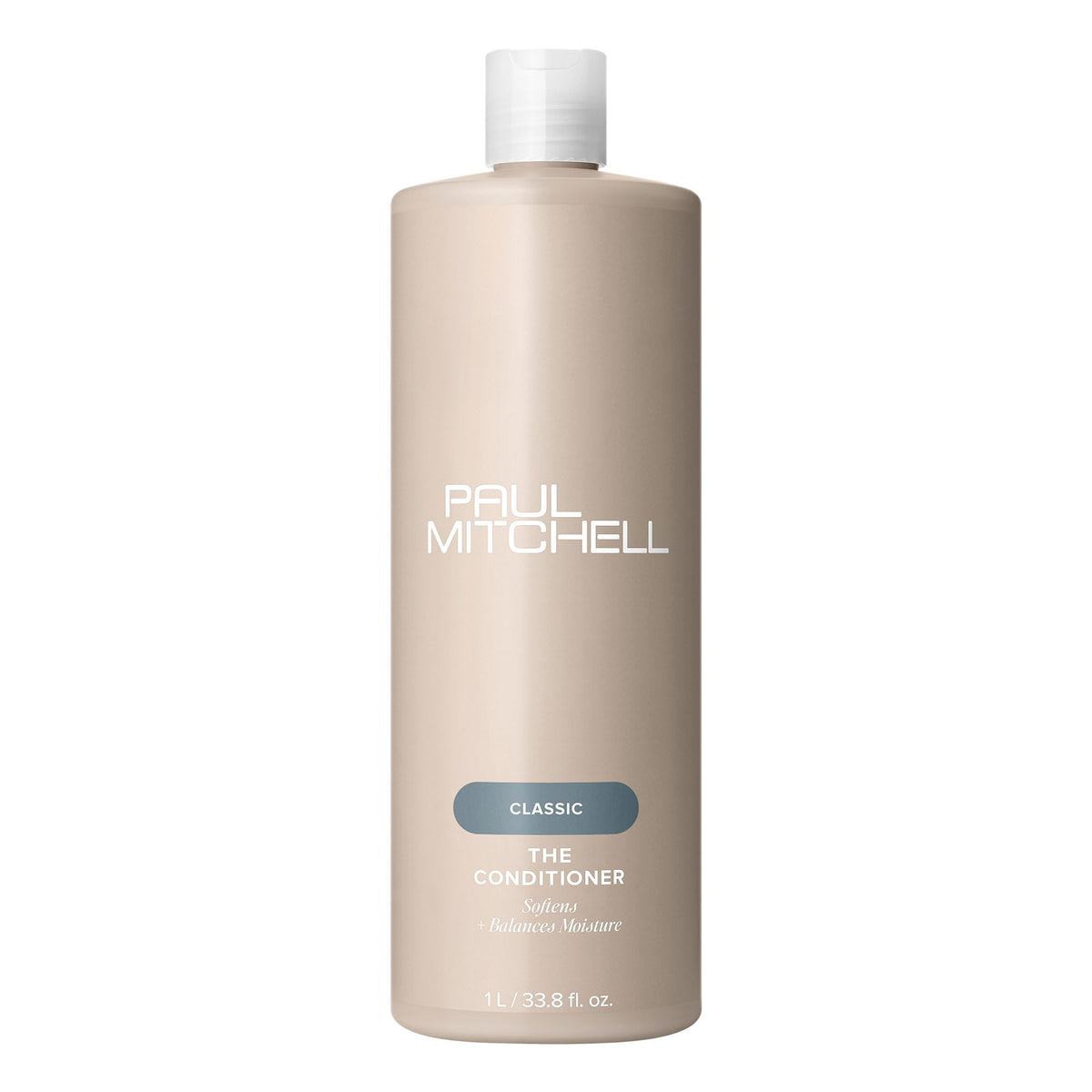 Paul Mitchell front packaging showing bottle and brand, easy identification benefit