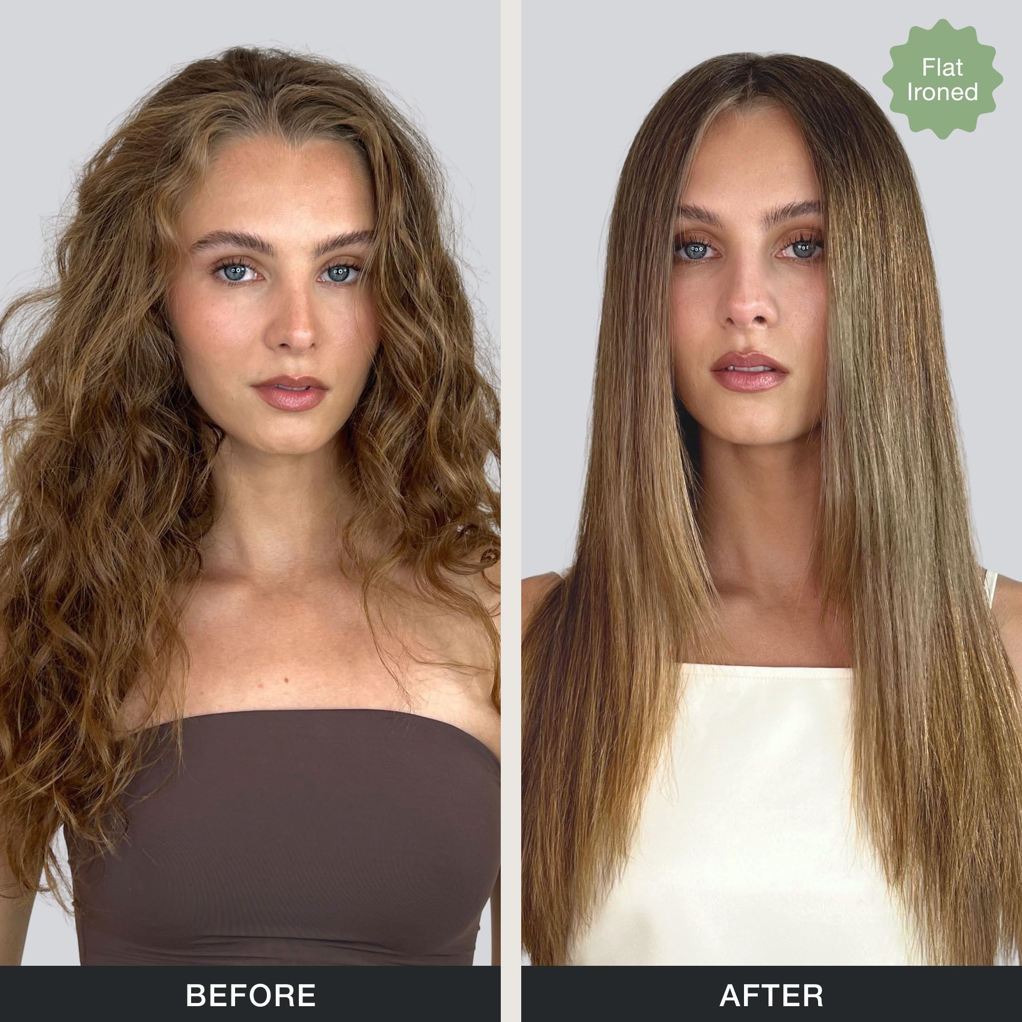 Paul Mitchell bottle in hand for travel-friendly convenience