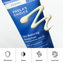 Paula's Choice applied on hand illustrating coverage and quick-absorb benefit
